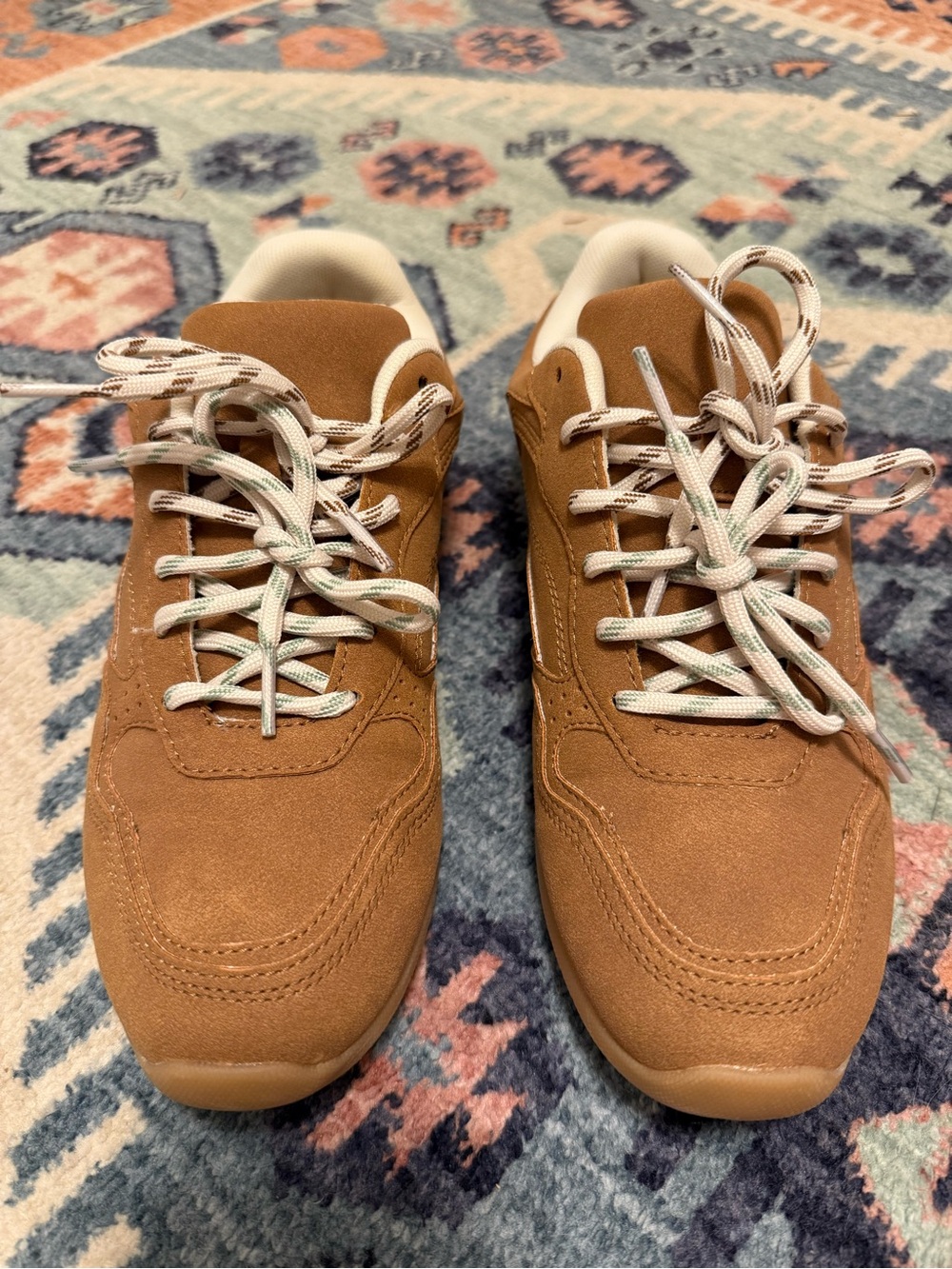 Women’s Casual Suede Sneakers in Brown